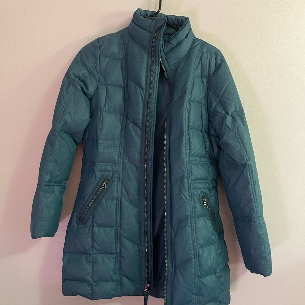 Prana Women's Blue Puffer Jacket